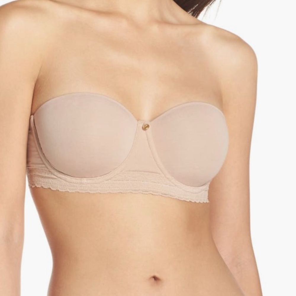 NATORI- Truly Smooth Strapless Underwire Bra - NEW